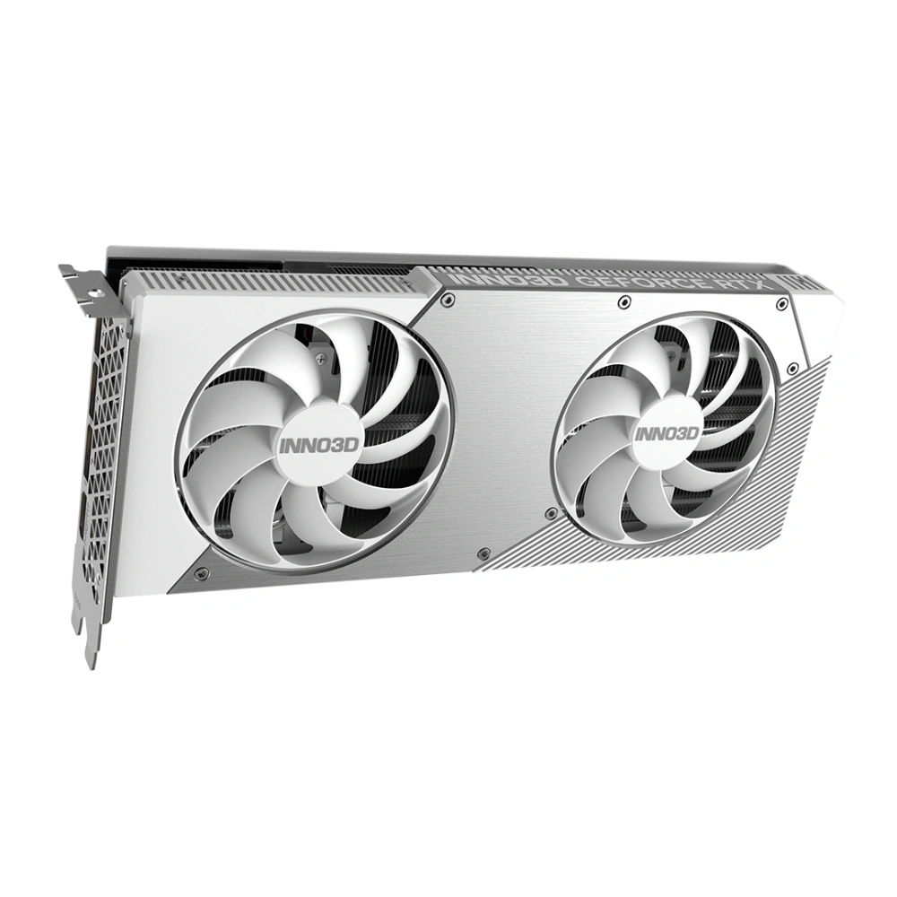 INNO3D Nvidia Graphic Card RTX 5070 12GB DDR7 Twin X2 OC White Dual Fan view 2